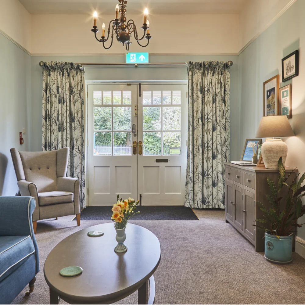 Hallway at Glencairn House Care Home Dorchester Apr2026